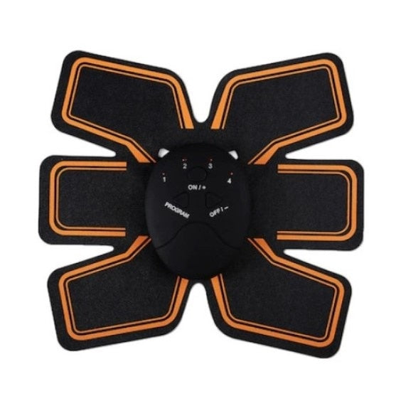 Centura electrostimulare FOXMAG24, Six Pack abdominala, negru