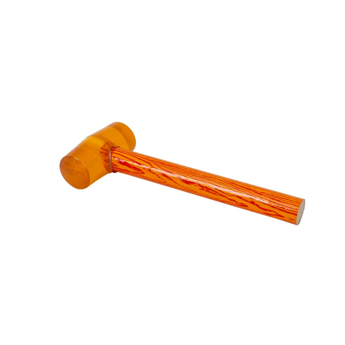 Ciocan de silicon cu maner de lemn, 400g, pentru suprafete sensibile