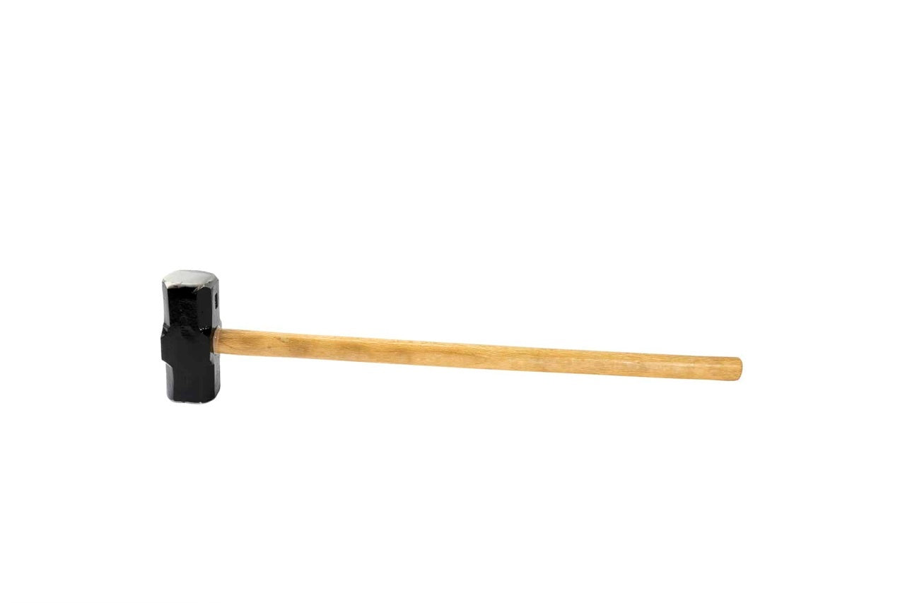 Ciocan otel carbon forjat 6kg cu maner din lemn, tratament termic