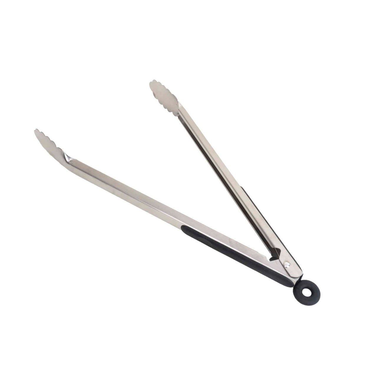 Cleste de servire din inox, 36 cm, cu inel de blocare si agatare