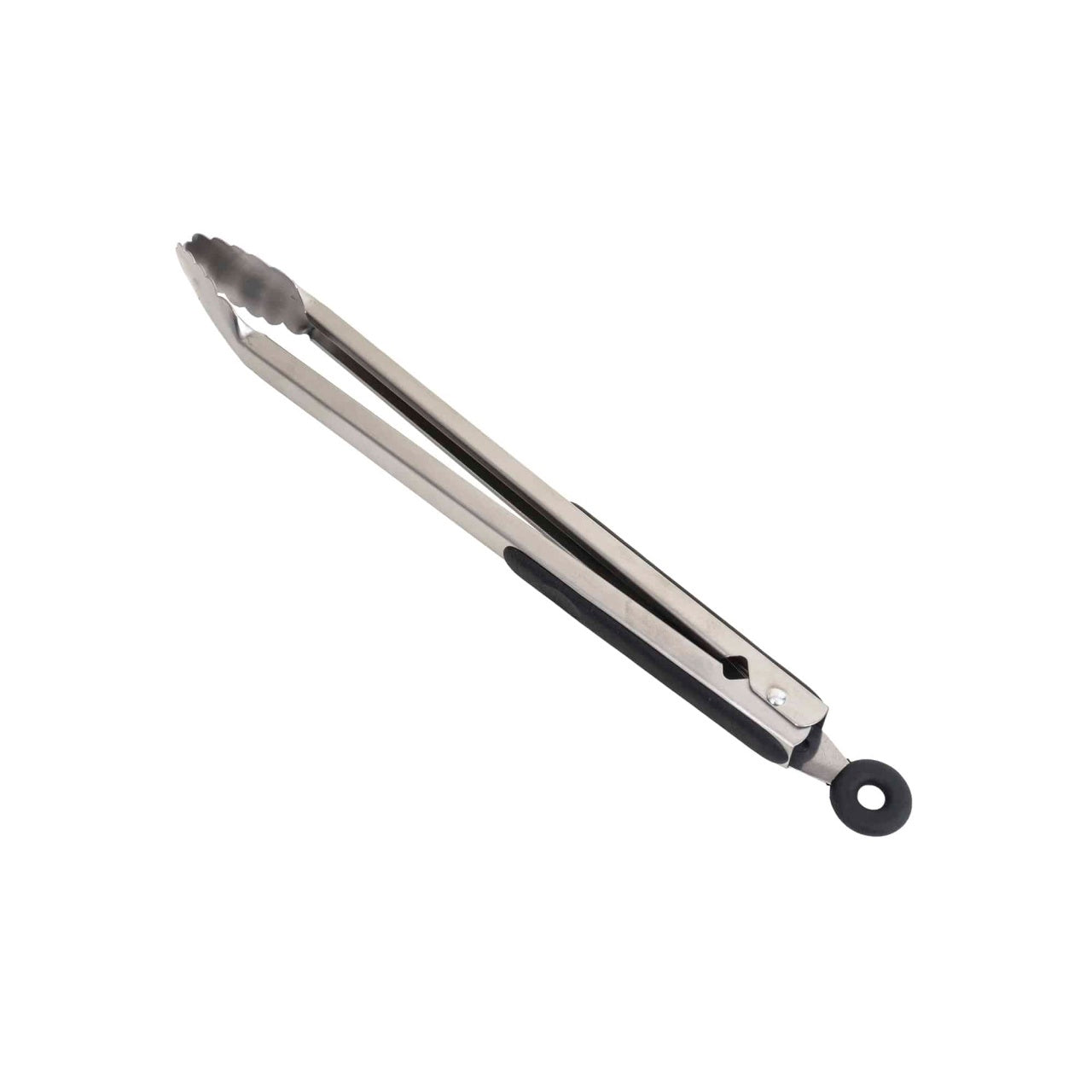 Cleste de servire din inox, 36 cm, cu inel de blocare si agatare