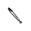 Cleste de servire din inox si silicon, lungime 24 cm, cu inel de blocare si agatare