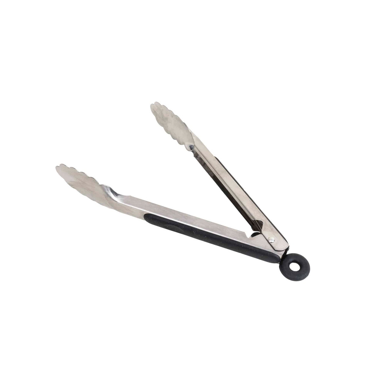 Cleste de servire inox, 22 cm, cu inel de blocare si agatatoare