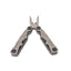 Cleste patent multifunctional pliabil gri cu husa si unelte multiple