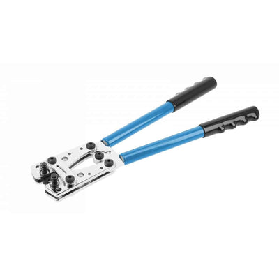 Cleste sertizare pentru mansoane neizolate 6-50mm, maner ergonomic, falci rotative