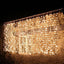 Perdea luminoasă LED, 3 × 1 m, alb cald – imagine 2
