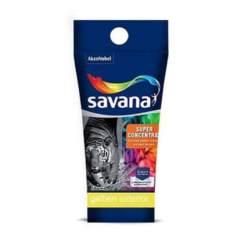 Colorant superconcentrat galben pentru exterior, 30 ml, nuanta Savana