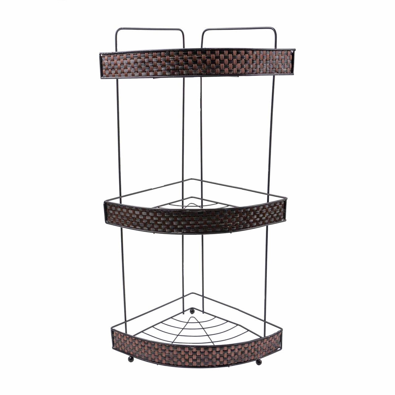 Coltar baie cu 3 polite, structura metalica, model DSY 1169