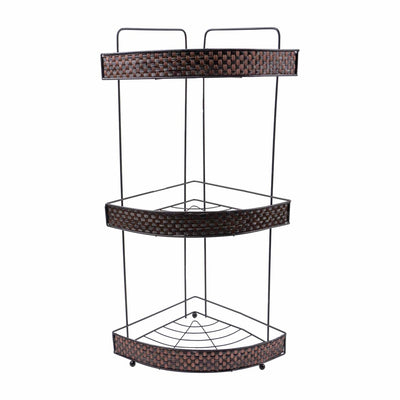 Coltar baie cu 3 polite, structura metalica, model DSY 1169