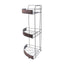 Coltar baie cu 3 polite, structura metalica, model DSY 1169