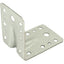 Coltar metalic perforat 90x90x65 mm pentru imbinari lemn ranforsate