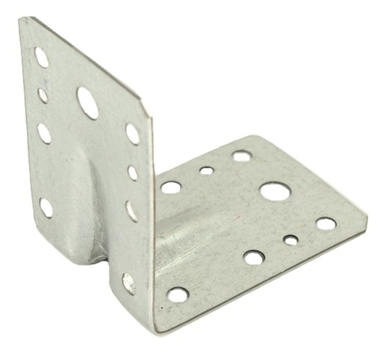 Coltar metalic perforat 90x90x65 mm pentru imbinari lemn ranforsate