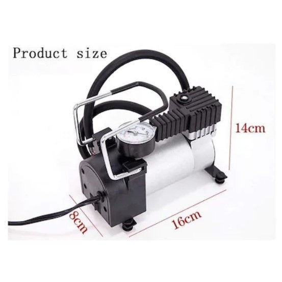 Compresor auto FOXMAG24, 12V, carcasa metalica rezistenta