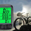 Computer de bicicleta cu display LCD cu vitezometru, rezistent la apa, iluminare din spate, multiple functii, negru