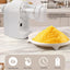 Concasor electric de gheata, 20W, lama din otel inoxidabil, detasabila, incarcare USB, 130x115x180mm