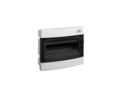 Confret distributie incastrat plastic 18 module, IP40, alb, dimensiuni 390x230x105 mm