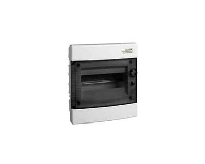 Confret distributie plastic incastrat 8 module, IP40, alb, 210x230x100 mm