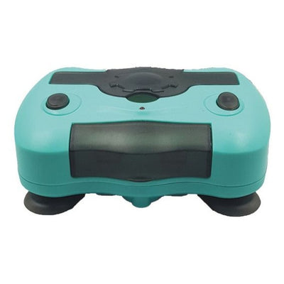 Consola cu 3000 de jocuri incorporate, cu racheta de tenis, cu intrare USB, alimentare la retea, albastru