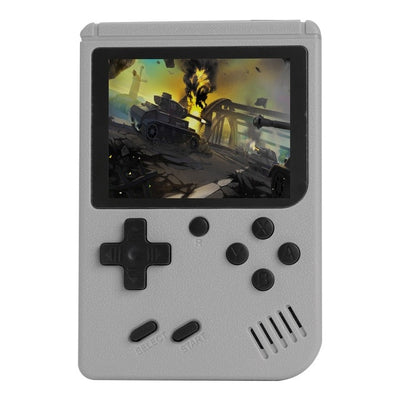 Consola de joc portabila, 500 de jocuri, retro, Gri