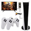 Consola de jocuri video, conectivitate wireless, cu 2 controller wireless, cu 200 de jocuri incorporate, alb
