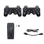 Consola Game stick cu peste 20000 de jocuri incorporate, Chigoods, 2 controlere wireless, iesire HDMI, conectare la TV/TV, cutie/PC/laptop/proiector, Negru