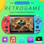 Consola GamePlayer FOXMAG24® X7, 8 GB, 1000 de jocuri instalate, 4.3 inch