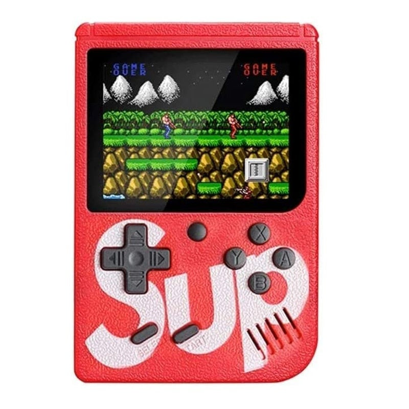 Consola jocuri portabila 400n1, Afisaj LCD, 3.0"", 6 ani +, Rosu
