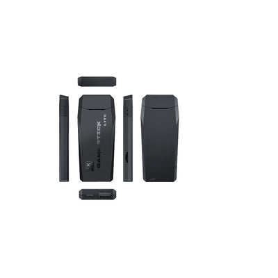 Consola jocuri tip stick, cu 10000 de jocuri incorporate, cu 2 controler wireless, iesire HDMI, se poate conecta la TV, Box/PC/Laptop/Proiector, negru
