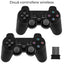 Consola jocuri tip stick, cu 10000 de jocuri incorporate, cu 2 controler wireless, iesire HDMI, se poate conecta la TV/TV, Box/PC/Laptop/Proiector, negru