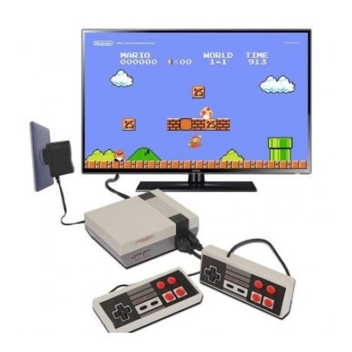Consola mini de jocuri retro, 620 jocuri si 2 controllere