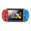 Consola portabila gaming dual rocker gameplayer, Darklove, 8 GB, 1200 de jocuri instalate, Model X7s, Sprijina doi jucatori, Iesire video TV-OUT, 3.5Inch ecran mare HD, Albastru/Rosu