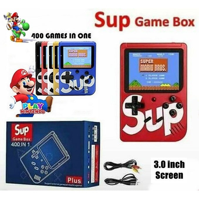 Consola Retro Jocuri Portabila 400 Pre IInstalled Games, Nostalgic SUP