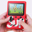 Consola SUP Game Box, 400 jocuri, Rotita volum, Ecran LCD de 3.0 "", Cablu AV, Micro-USB, Multiplayer, Portabil, Rosu