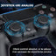 Controller cu Fir DoubleShock, pentru PS4, cu joystick-uri analog, vibratie dubla, nu necesita incarcare, senzor de miscare, 17 butoane, negru