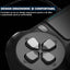 Controller cu Fir DoubleShock, pentru PS4, cu joystick-uri analog, vibratie dubla, nu necesita incarcare, senzor de miscare, 17 butoane, negru