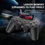Controller GamePad cu ecran digital, 520 de jocuri incluse, portabil, conectare la televizor, baterie de lunga durata, reincarcabila USB, negru