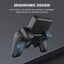 Controller GamePad cu ecran digital, 520 de jocuri incluse, portabil, conectare la televizor, baterie de lunga durata, reincarcabila USB, negru