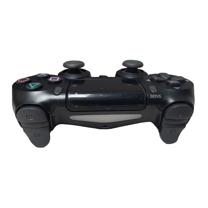 Controller wireless doubleshock, pentru PS4, PSTV si PS Now, cu vibratii, control precis, design ergonomic, baterie reincarcabila incorporata, negru