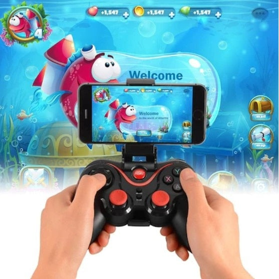 Controller Wireless X7 FOXMAG24, cu suport pentru telefon