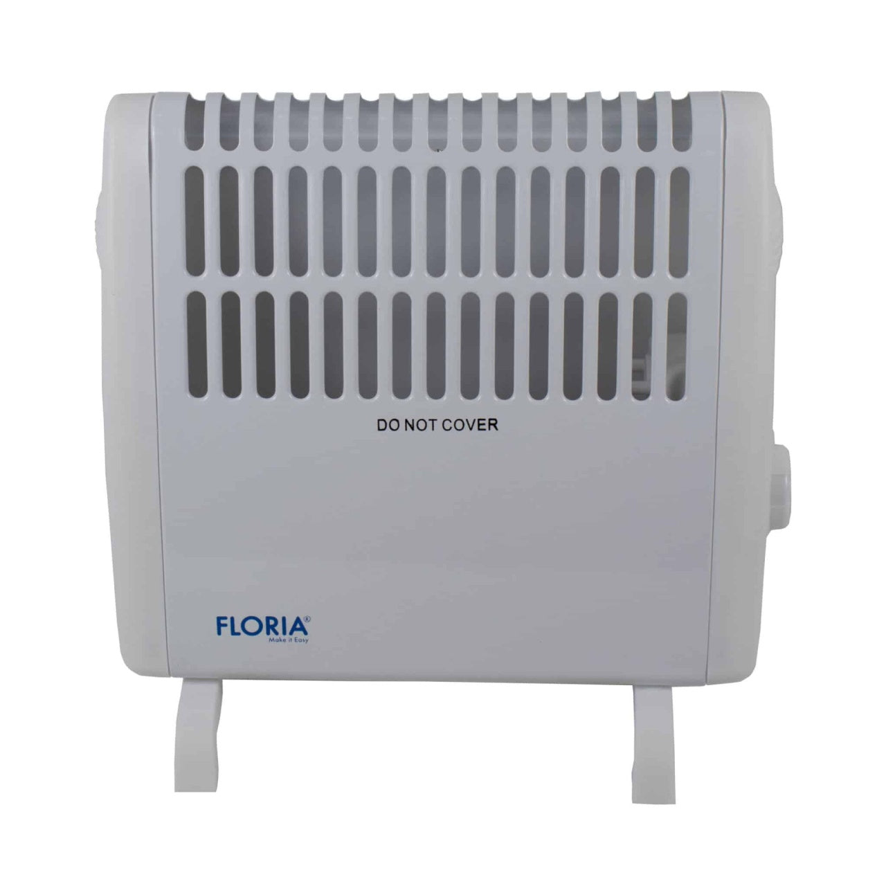 Convector electric 450W pentru podea sau perete cu termostat reglabil, Alb