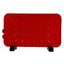 Convector electric de podea 2000W cu termostat reglabil si 2 trepte de putere, rosu