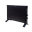 Convector electric negru cu termostat reglabil si protectie supraincalzire 2500W