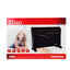 Convector electric podea 2000W cu termostat reglabil, 3 trepte, negru
