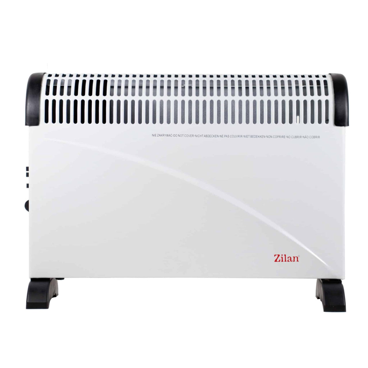 Convector electric Turbo 2000W cu termostat reglabil si 3 trepte de incalzire, alb