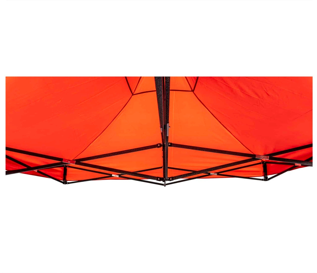 Cort pavilion metalic 3x3 m impermeabil, pentru gradina si evenimente, rosu