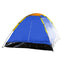 Cort pentru camping, dimensiuni 200x 200x 135cm, pentru 3-4 persoane, impermeabil, din polistiren, cu plasa de tantari, multicolor