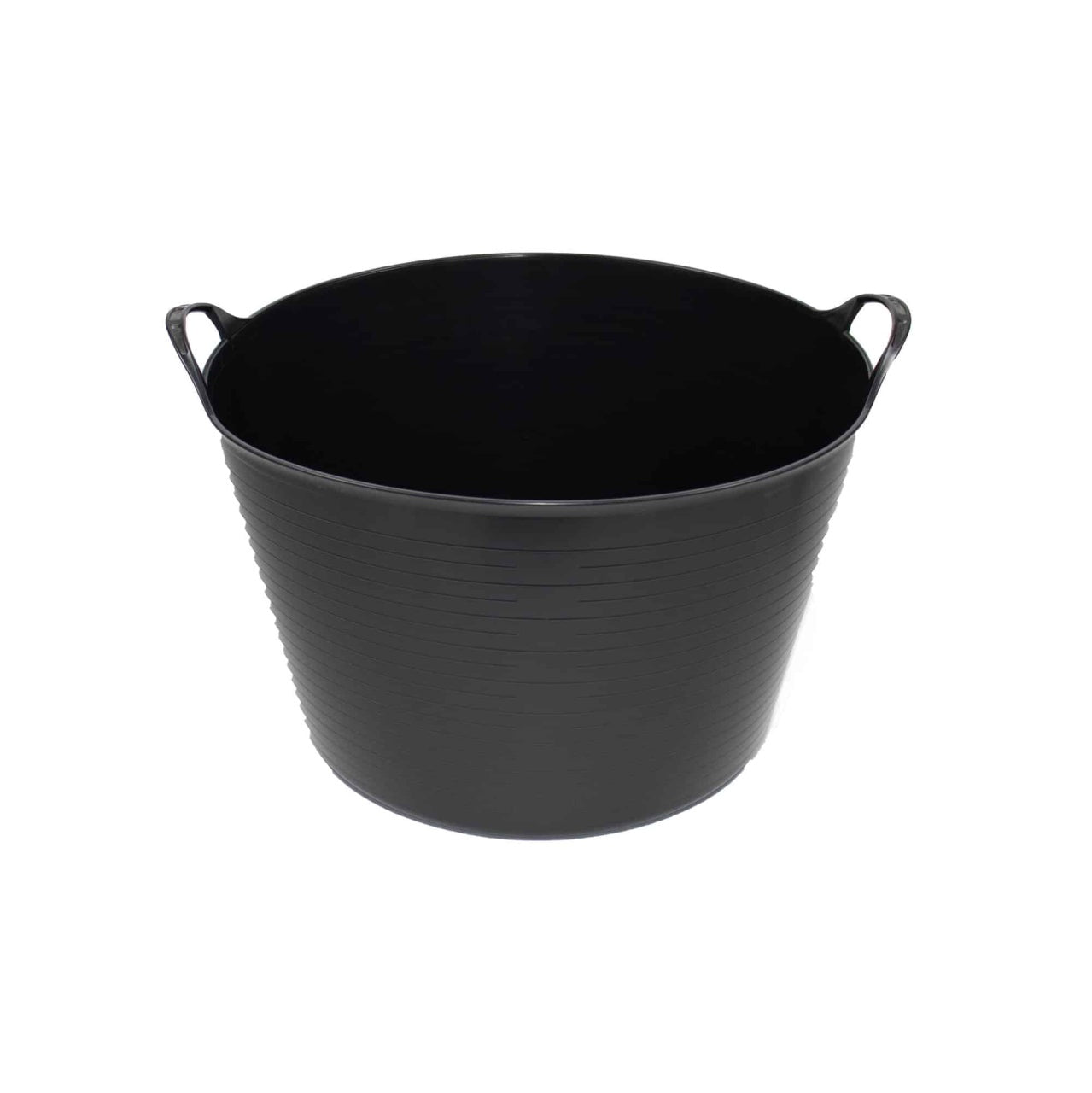 Cos cauciuc flexibil cu manere, capacitate 55L, rezistent si versatil