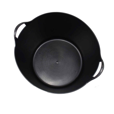 Cos cauciuc flexibil cu manere, capacitate 55L, rezistent si versatil