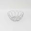 Cos de fructe inox cu diametru 25 cm, inaltime 11 cm
