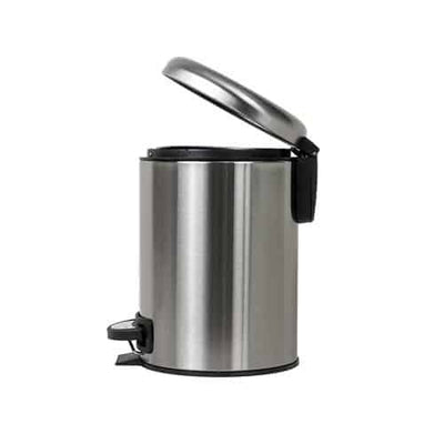 Cos de gunoi inox cu capac si pedala, 20L, design modern si compact